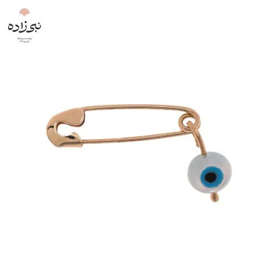سنجاق سینه کودک چشم نظر طلا P007