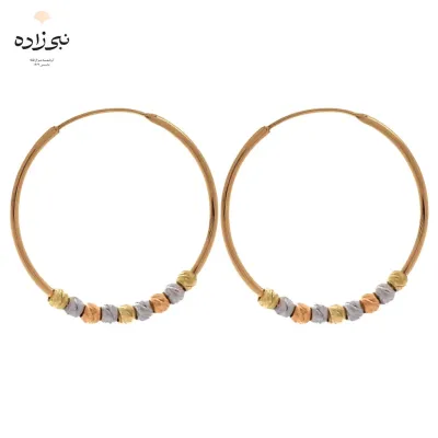 گوشواره حلقه ای البرنادو طلا E125