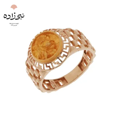 انگشتر مردانه شیر طلا R092