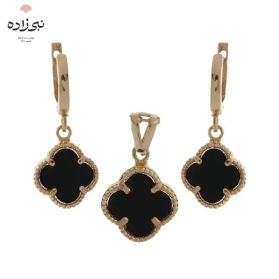 نیم ست ون کلیف مشکی H029