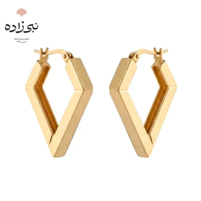 گوشواره چفتی آکوا لوزی E123