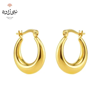 گوشواره چفتی آکوا دایره E121