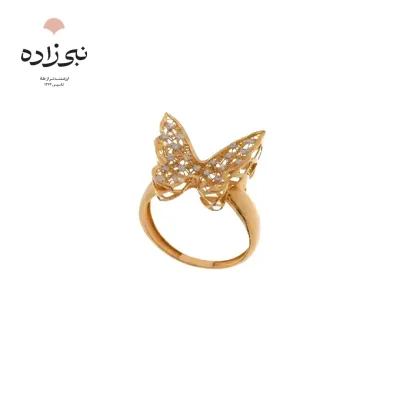 انگشتر پروانه تراش R090