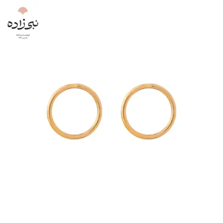 گوشواره میخی مفتولی دایره E100