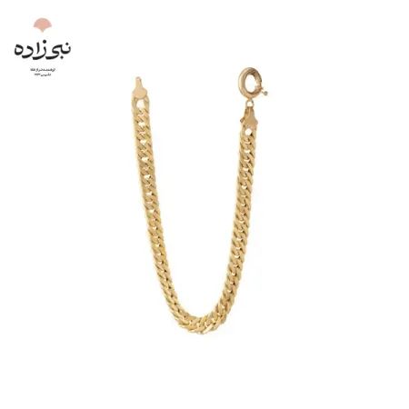 دستبند کارتیه کوبیده بافت چهار B169
