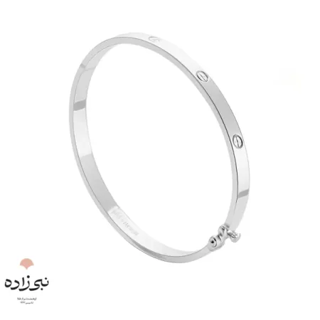 دستبند النگویی کارتیه سفید B072