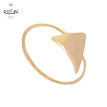 انگشتر دکوراتیو مثلث تو پر R048