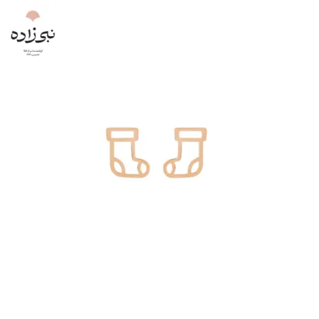 گوشواره میخی لیزری جوراب E054