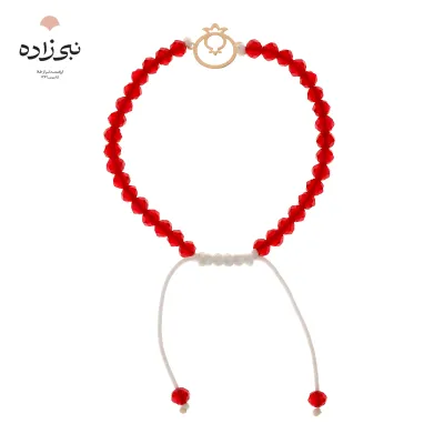 دستبند سنگی دو انار طلا B265