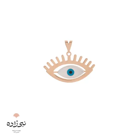 پلاک طلا چشم نظر C027
