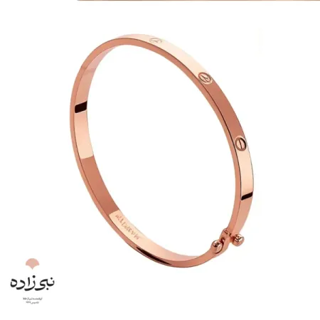 دستبند النگویی کارتیه رزگلد B073