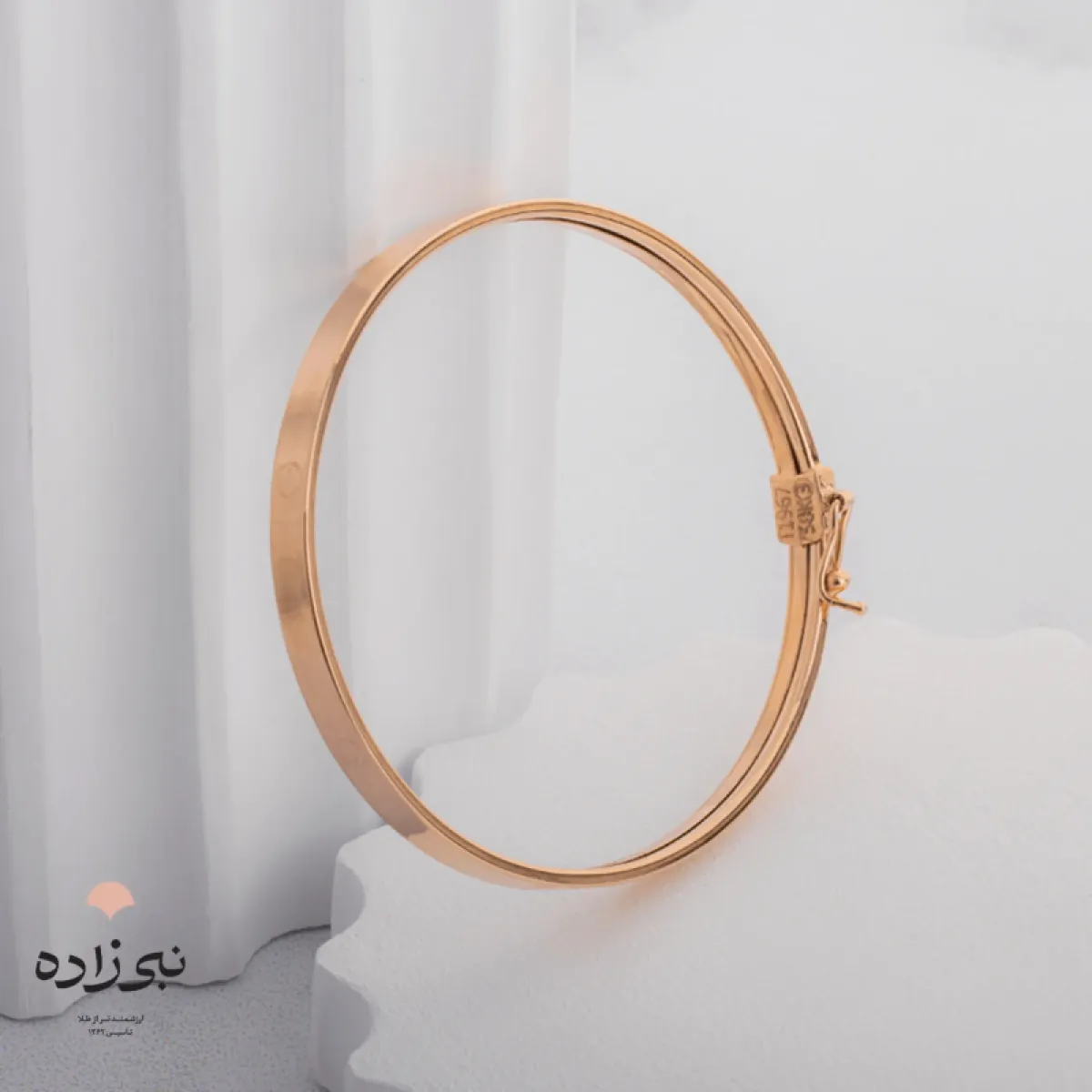 دستبند النگویی کارتیه رزگلد B073