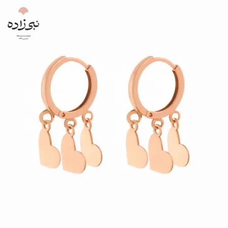 گوشواره روکو قلب E059