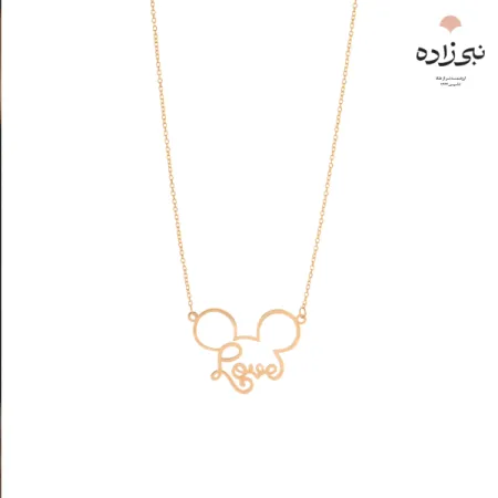 گردنبند لیزری میکی موس N104