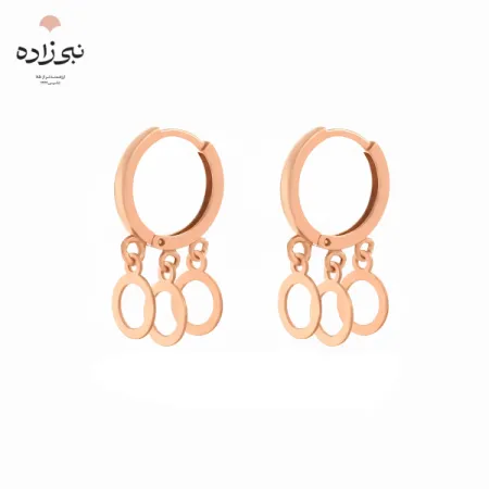 گوشواره روکو دایره تو خالی E057