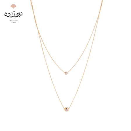 گردنبند دوبل گوی البرنادو N139
