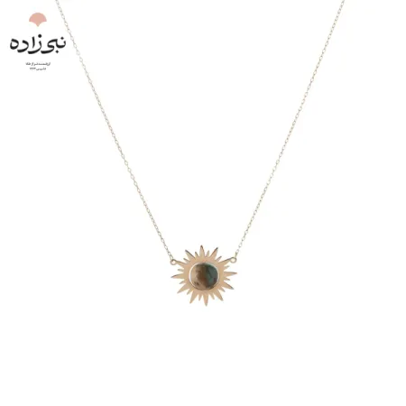 گردنبند فیروزه خورشید N180