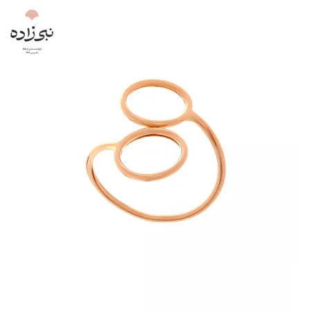 انگشتر بنگل دو دایره R075