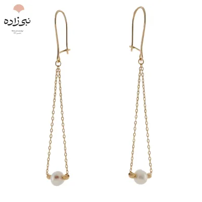 گوشواره آویز البرنادو مروارید E129