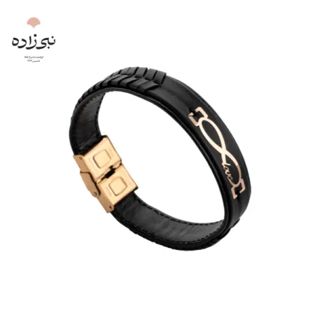 دستبند چرم بی نهایت عشق B140