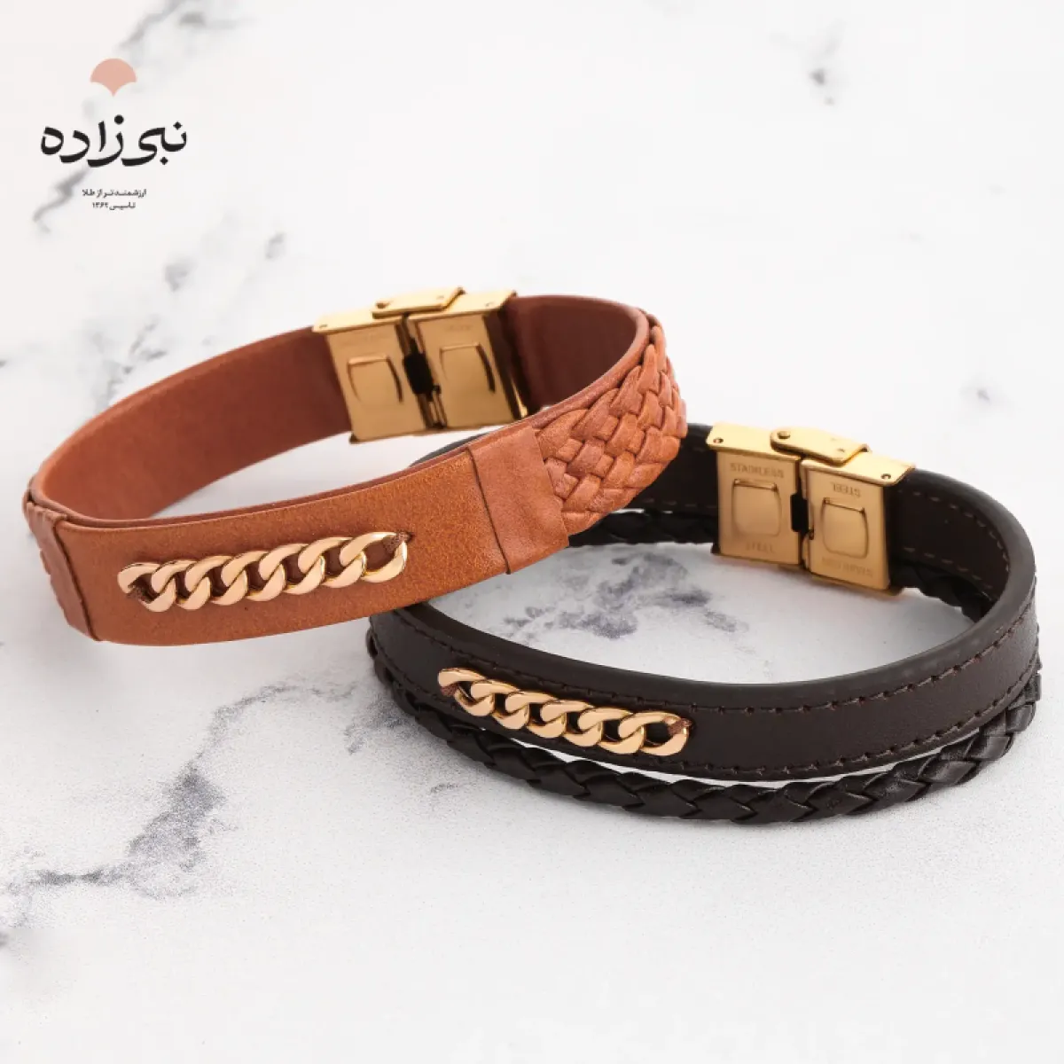 دستبند چرم کارتیه B232