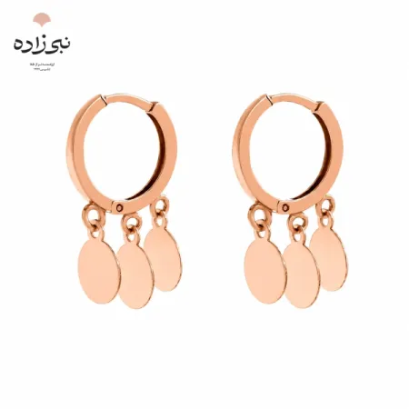 گوشواره روکو دایره تو پر E058