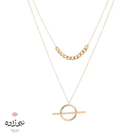 گردنبند تیفانی کارتیه تلفیقی طلا N057