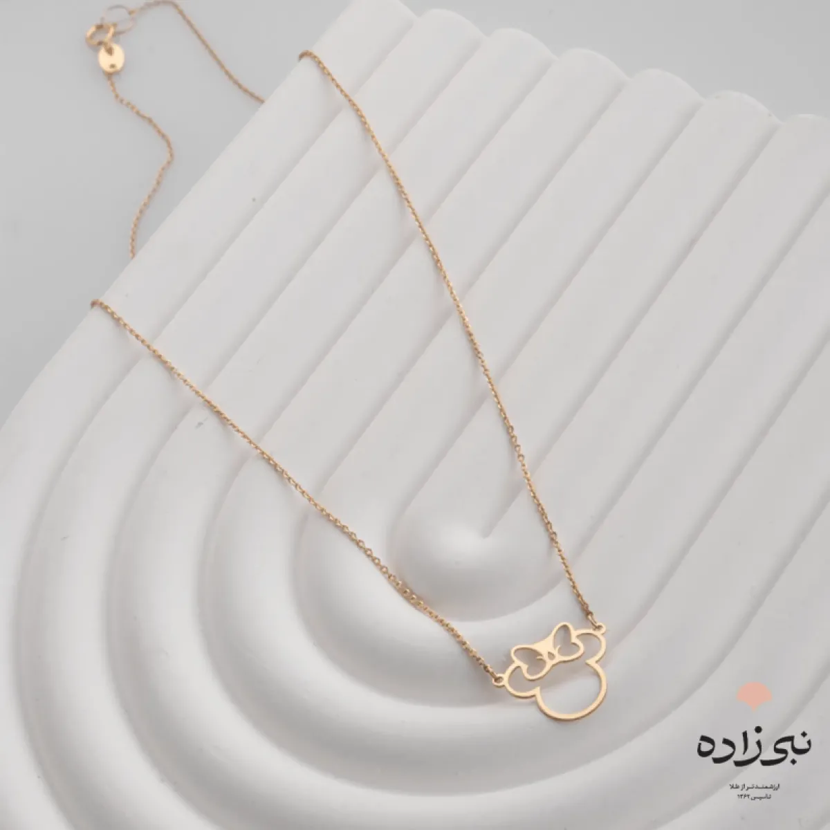 گردنبند لیزری میکی موس N142