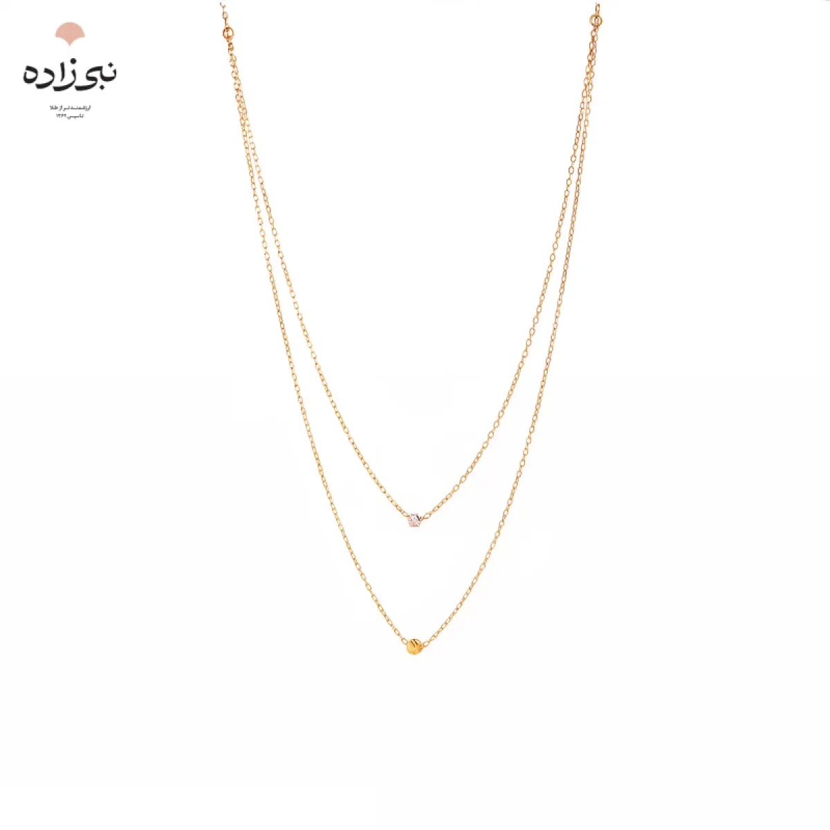 گردنبند دوبل البرنادو N170