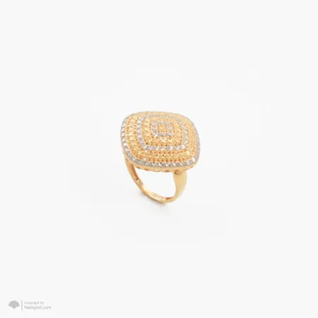 انگشتر آوا لوزی بزرگ R071