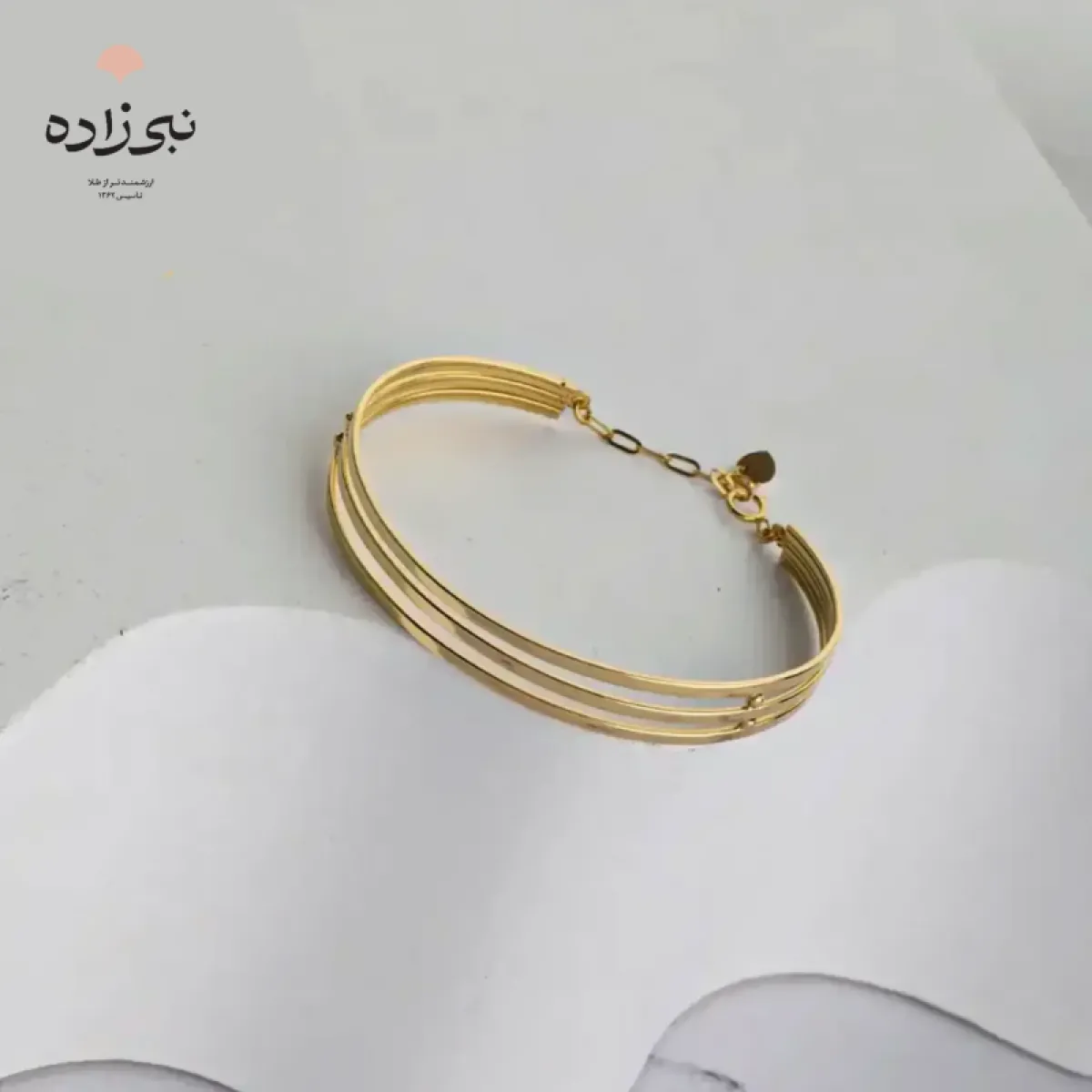 دستبند النگویی النا سه ردیف B237