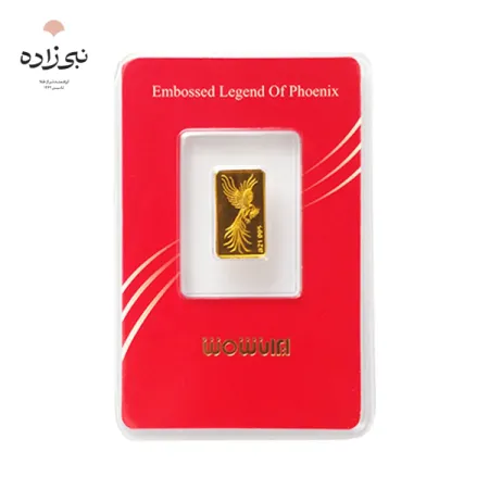 شمش 24 عیار 500 سوتی ققنوس G097